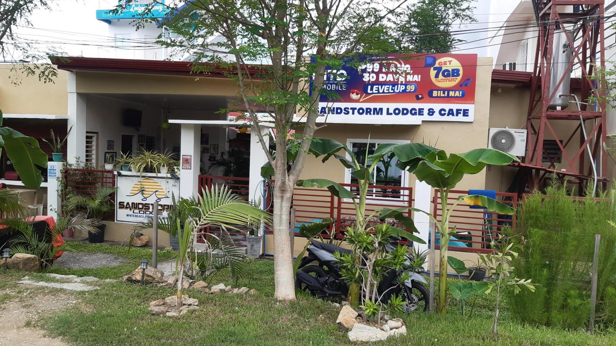 Sandstorm Lodge And Cafe Puerto Galera Exteriér fotografie